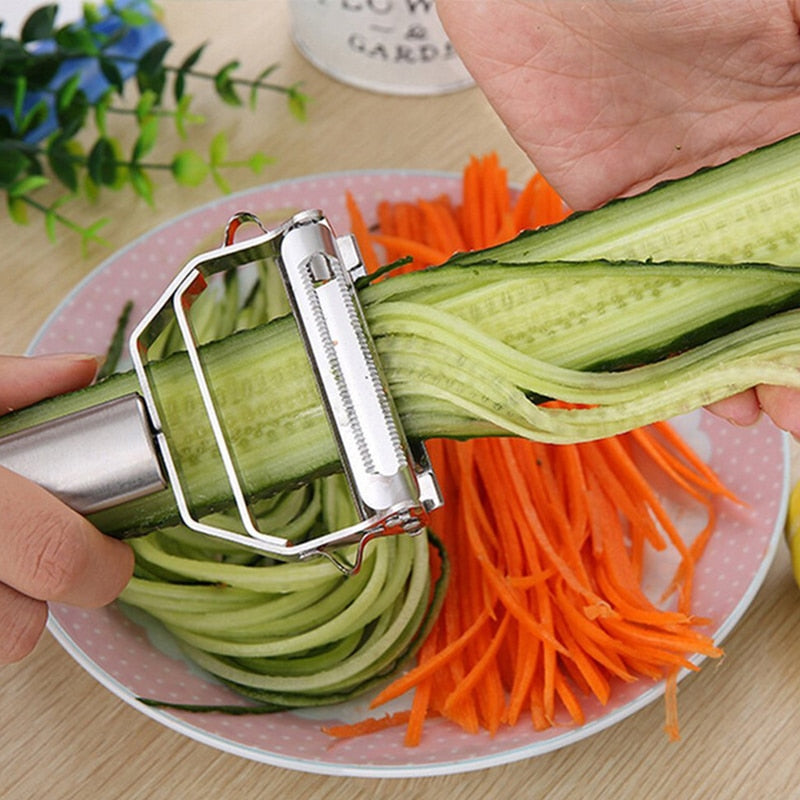 Kitchen Craft Stainless Steel Safety Vegetable Peeler. Best for sale online