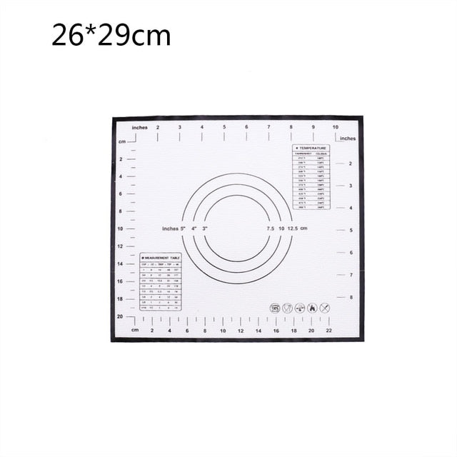 Reusable Eco-Friendly Silicone Baking Mat For Rolling Dough